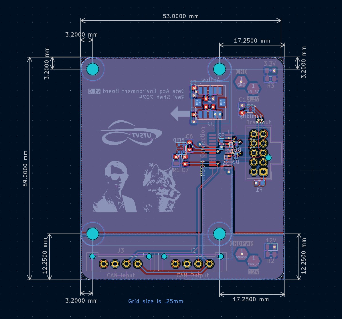 Environmental Monitoring PCB